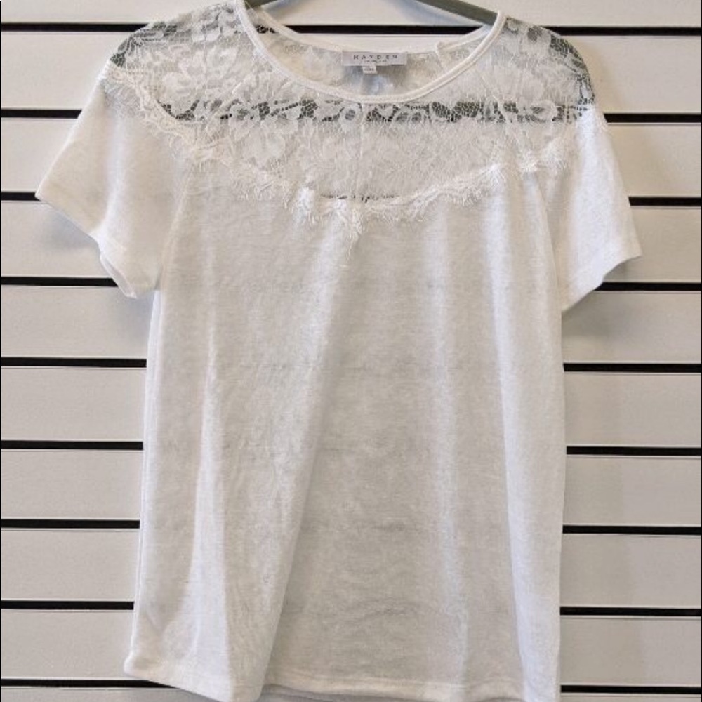 White Lace Top - Picture 2 of 5